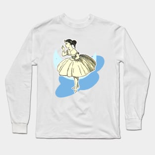 Ballerina in the clouds Long Sleeve T-Shirt